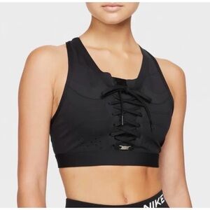 Nike Swoosh Air Force 1 Sports Bra Black